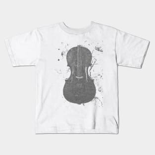 Grunge cello Kids T-Shirt